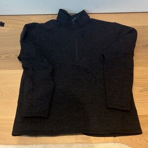 Kuhl Men's Charcoal Zip-Up Sweater